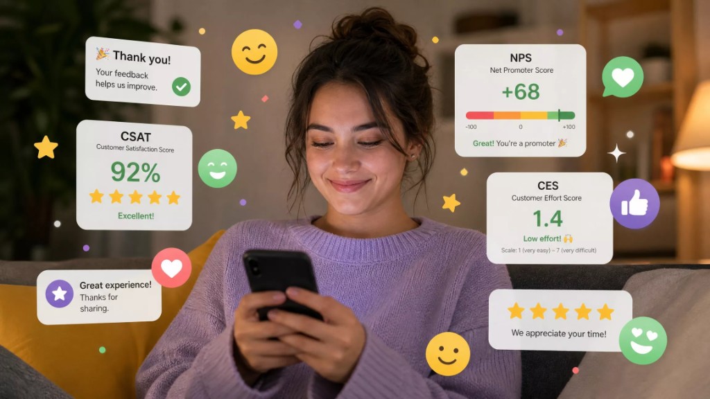 Guest feedback before the moment is gone