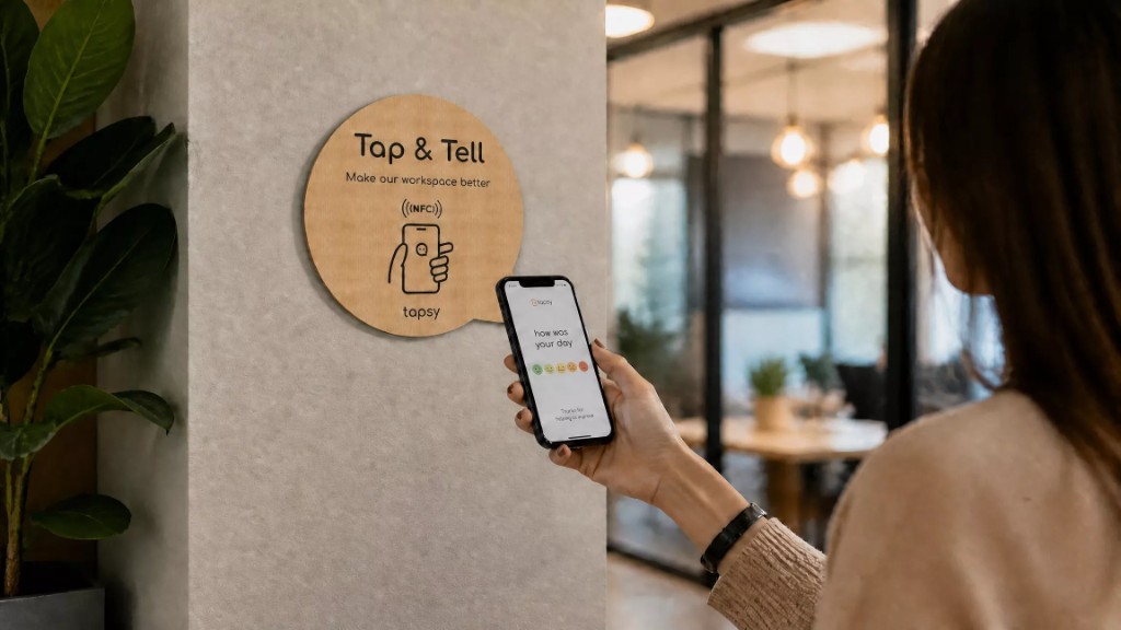 A lighter alternative to traditional feedback kiosks