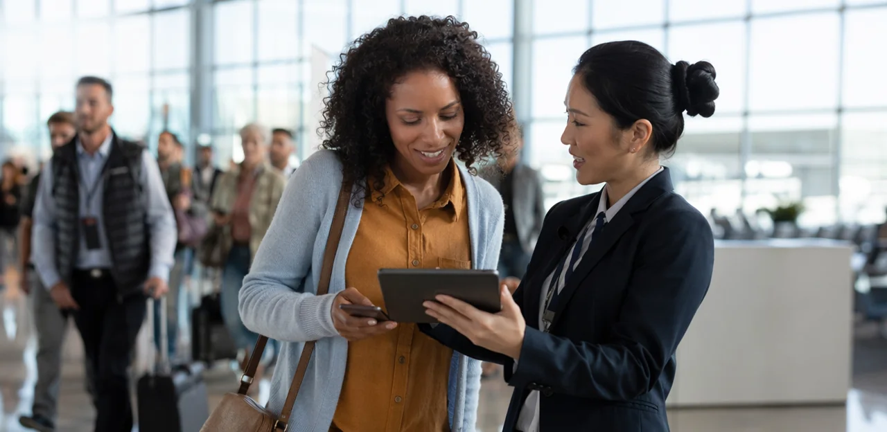 Data sources and technologies powering airport experience analytics