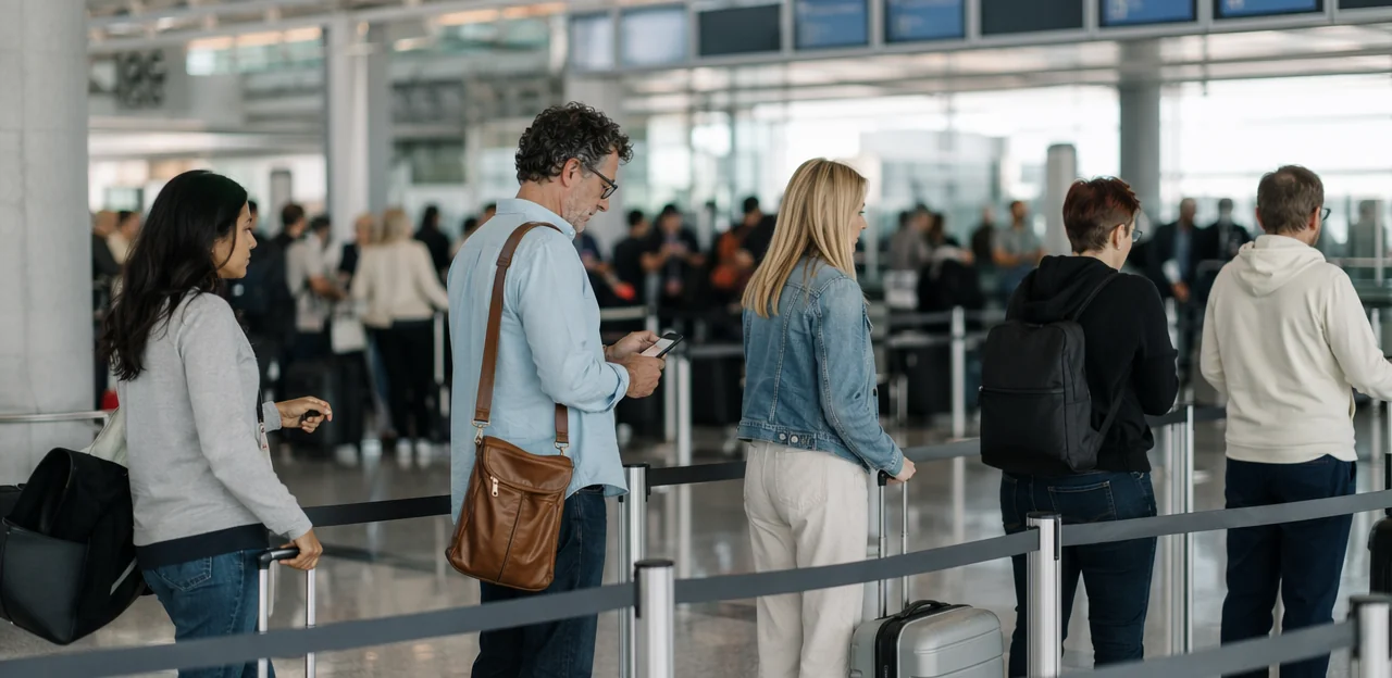 Dlaczego feedback dotyczący kolejek na lotnisku ma znaczenie na całej ścieżce pasażera