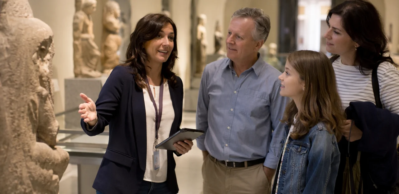 Système de feedback pour parcs, musées et visites guidées