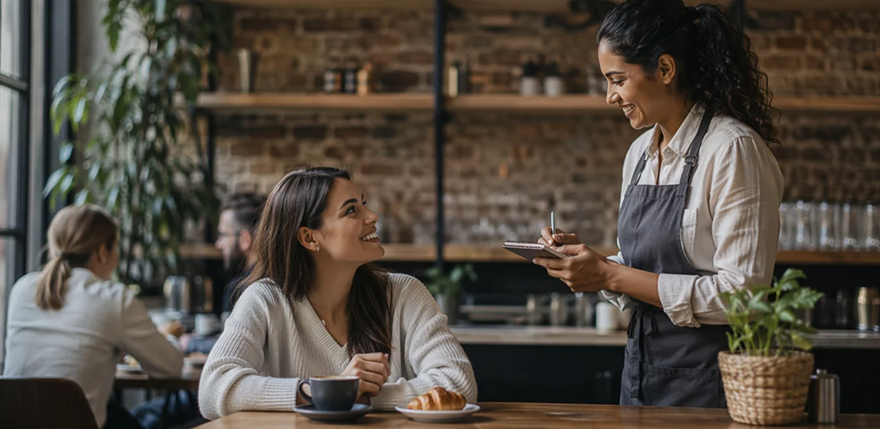 Measuring feedback for cafés and dining operations