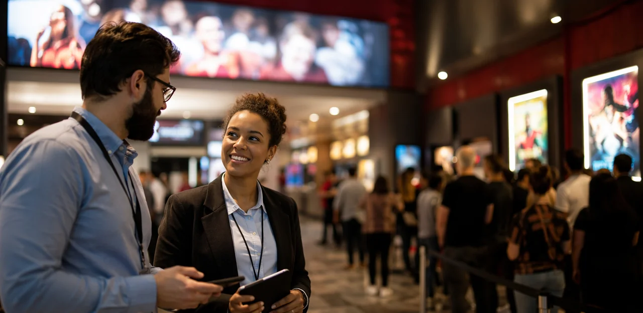 Cinema feedback dashboards: KPIs for venue managers