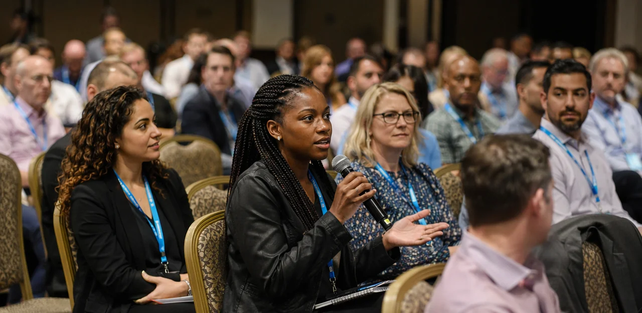 Conference audience engagement: using feedback as a conversion tool