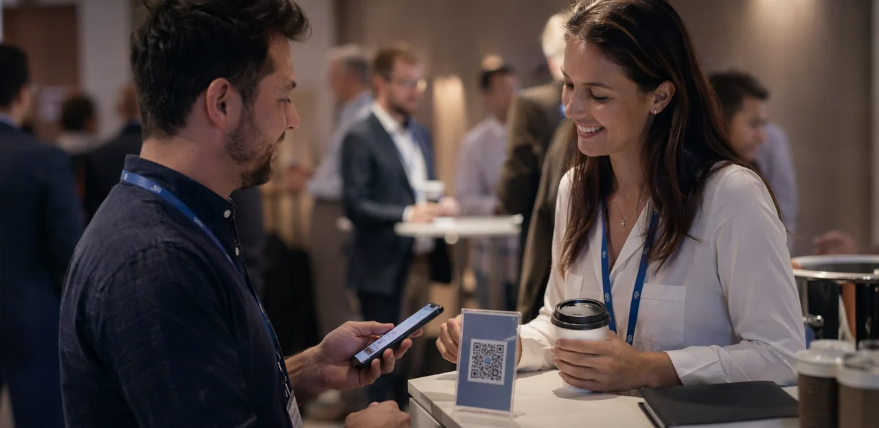 QR code de feedback en conférence : moins de friction pour les participants pressés