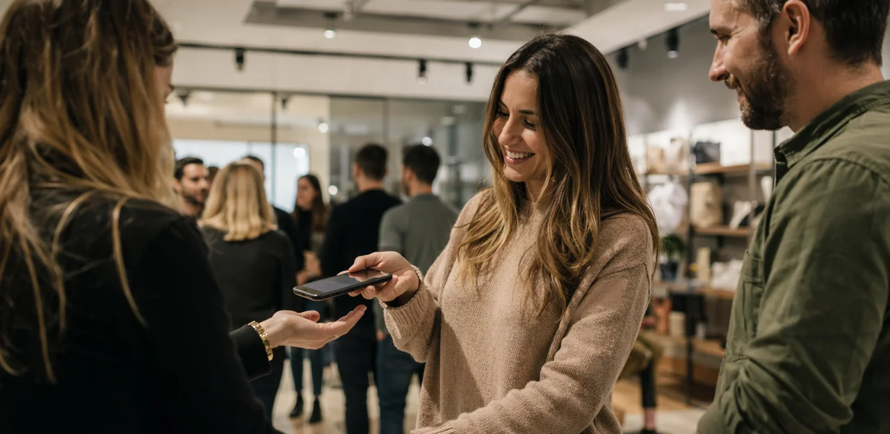 Software de interacción con clientes para negocios físicos