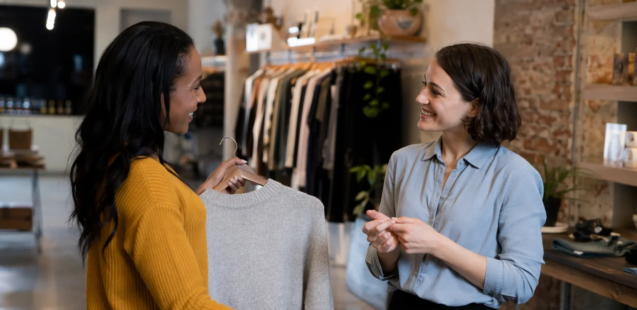 Modello di sondaggio sul feedback dei clienti per esperienze di persona