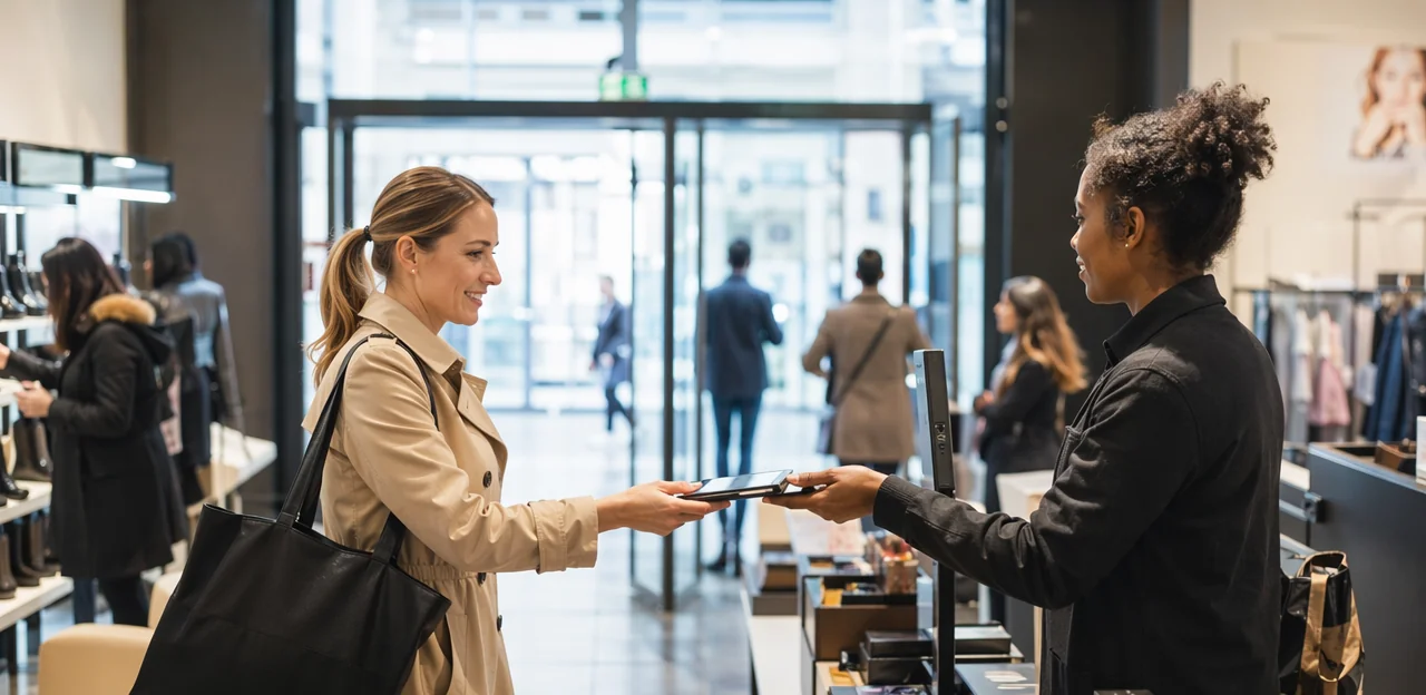 Customer journey feedback for retail: entrance to checkout