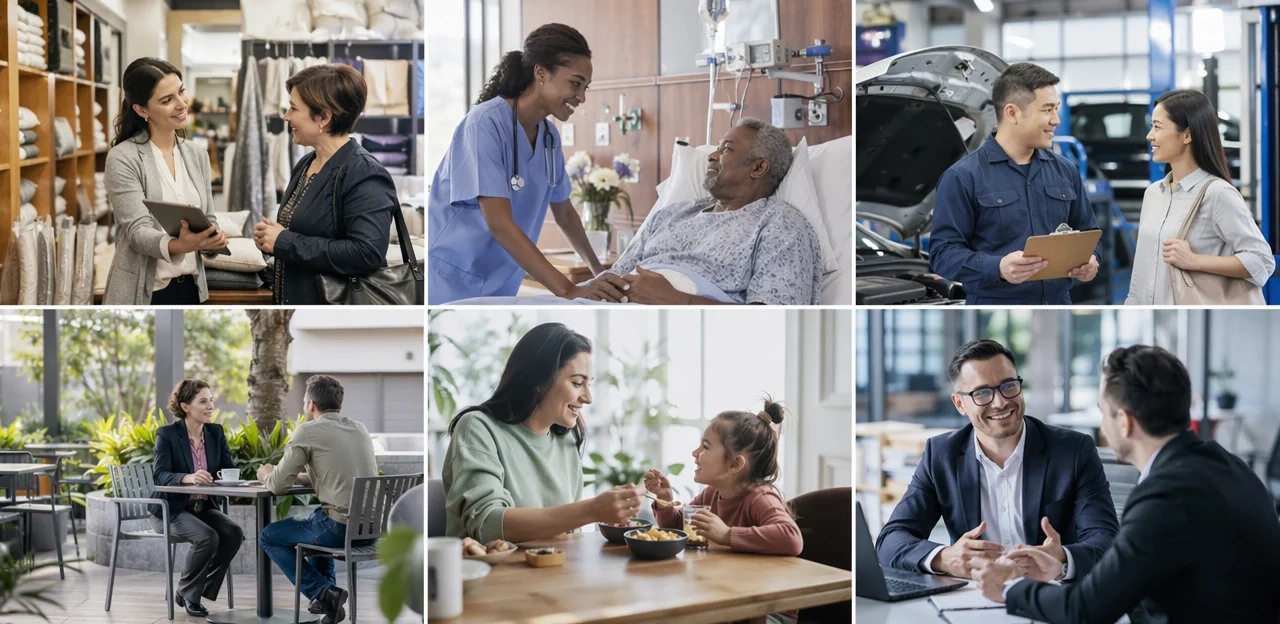 Customer Relations Across Industries