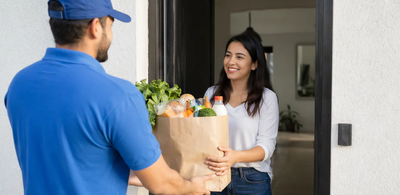 Modelli di feedback sulla consegna per food, grocery, ecommerce e corrieri