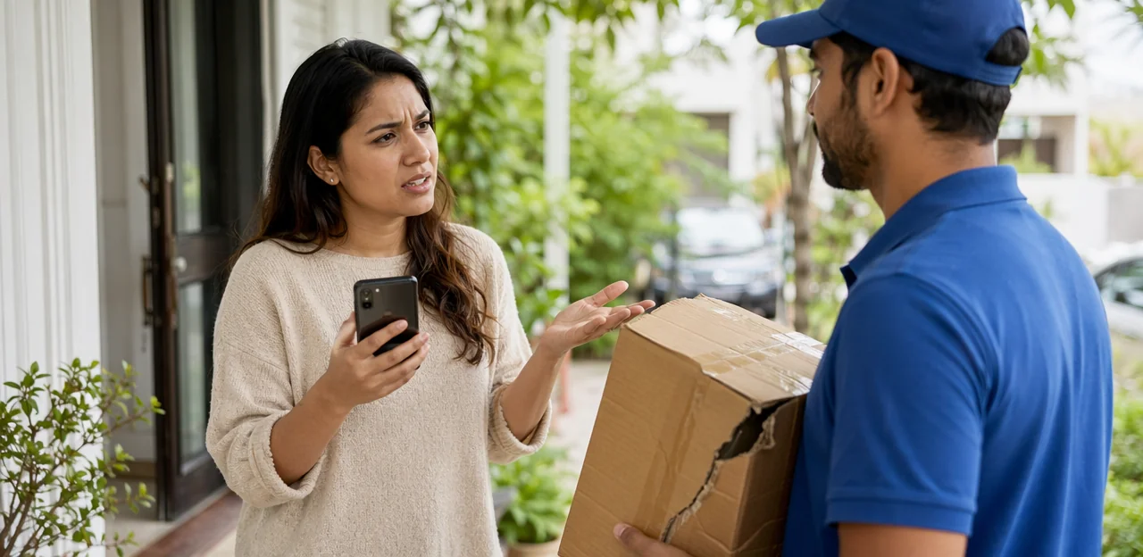 Delivery issue reporting: capturing late, missing, or damaged orders faster