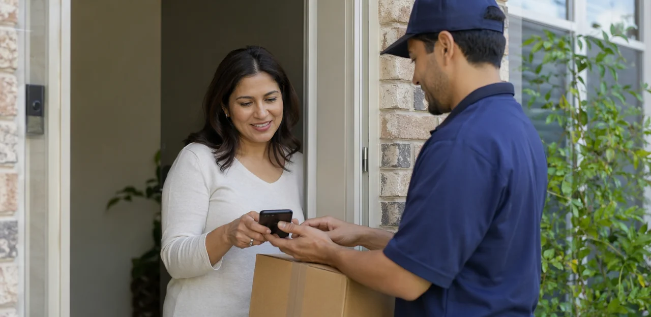 Delivery review management: using private feedback before public complaints