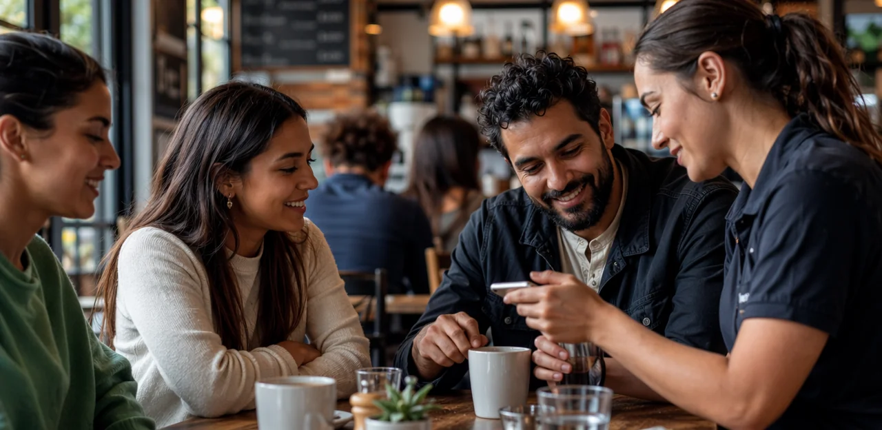 Campañas de recompensas digitales para restaurantes y cafeterías