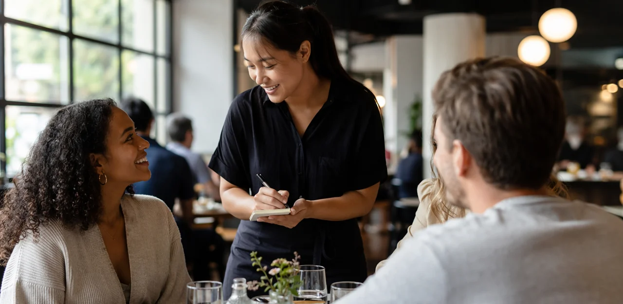 Perguntas de pesquisa de feedback gastronômico para restaurantes