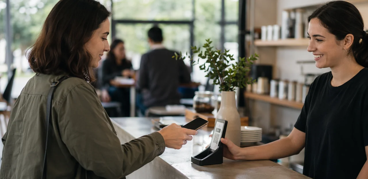 NFC- und QR-Touchpoints, die digitale Empfehlungen in physische Räume bringen