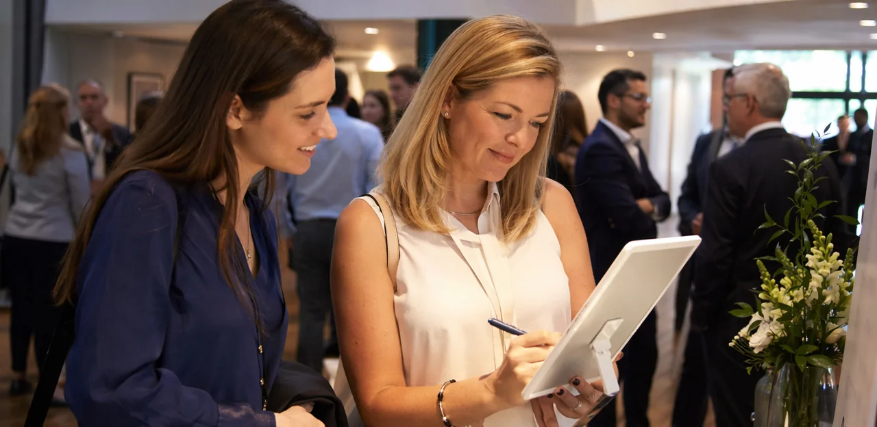 Why event feedback signage matters at events and conferences