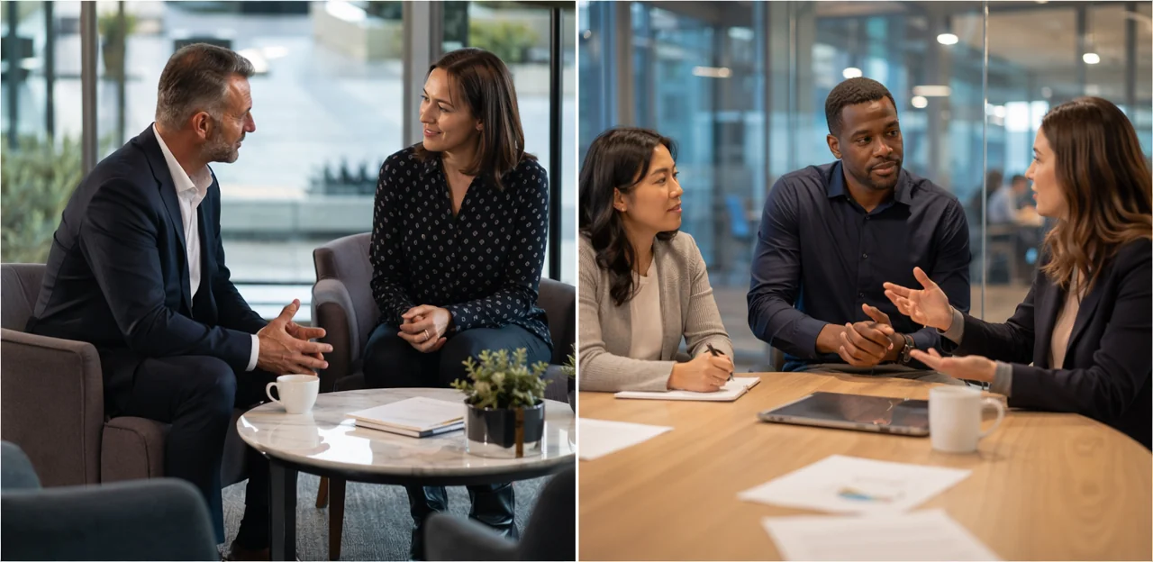 What to share with sponsors versus internal stakeholders