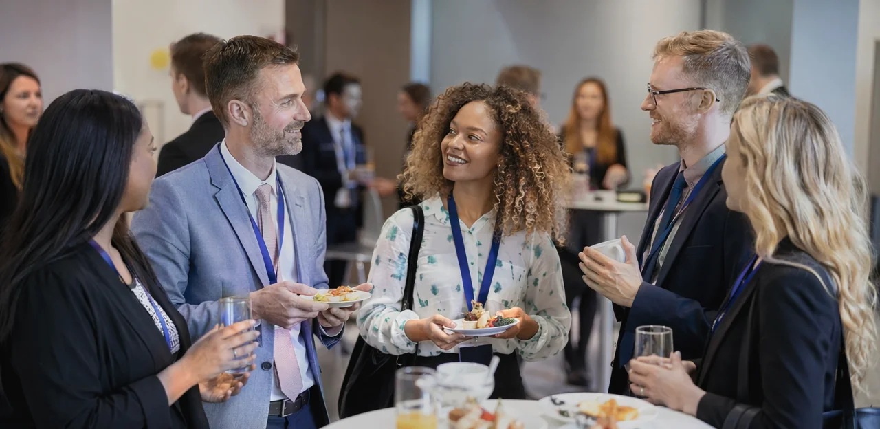Vorlagen für Event-Feedback zu Sessions, Sponsoren und Catering