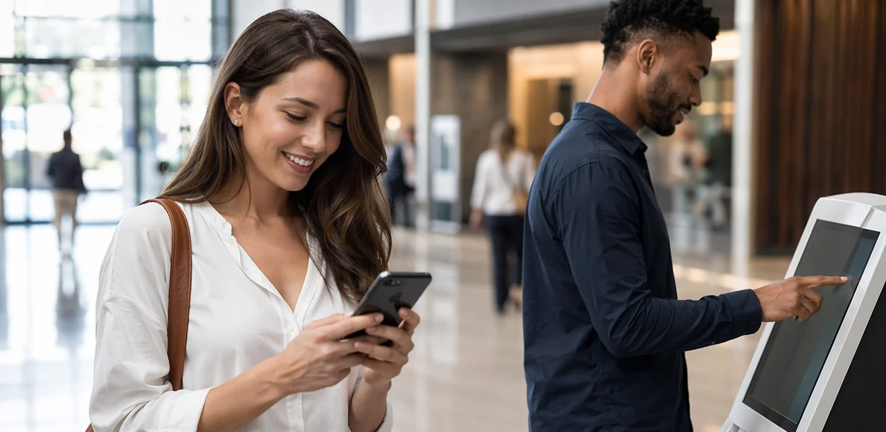 Email and kiosk feedback methods