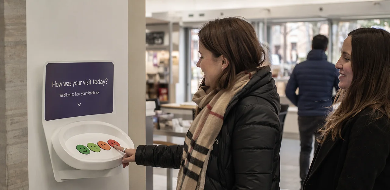 Designing Feedback Point Signage for Maximum Response Rates