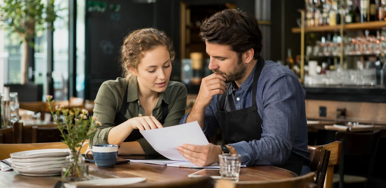 Startplan und finale Checkliste für Restaurants und Cafés