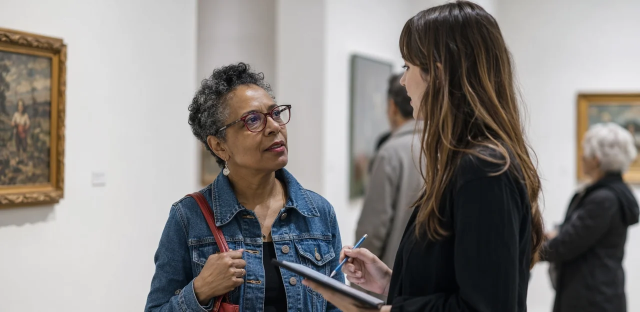 Perguntas simples que museus e galerias podem fazer aos visitantes