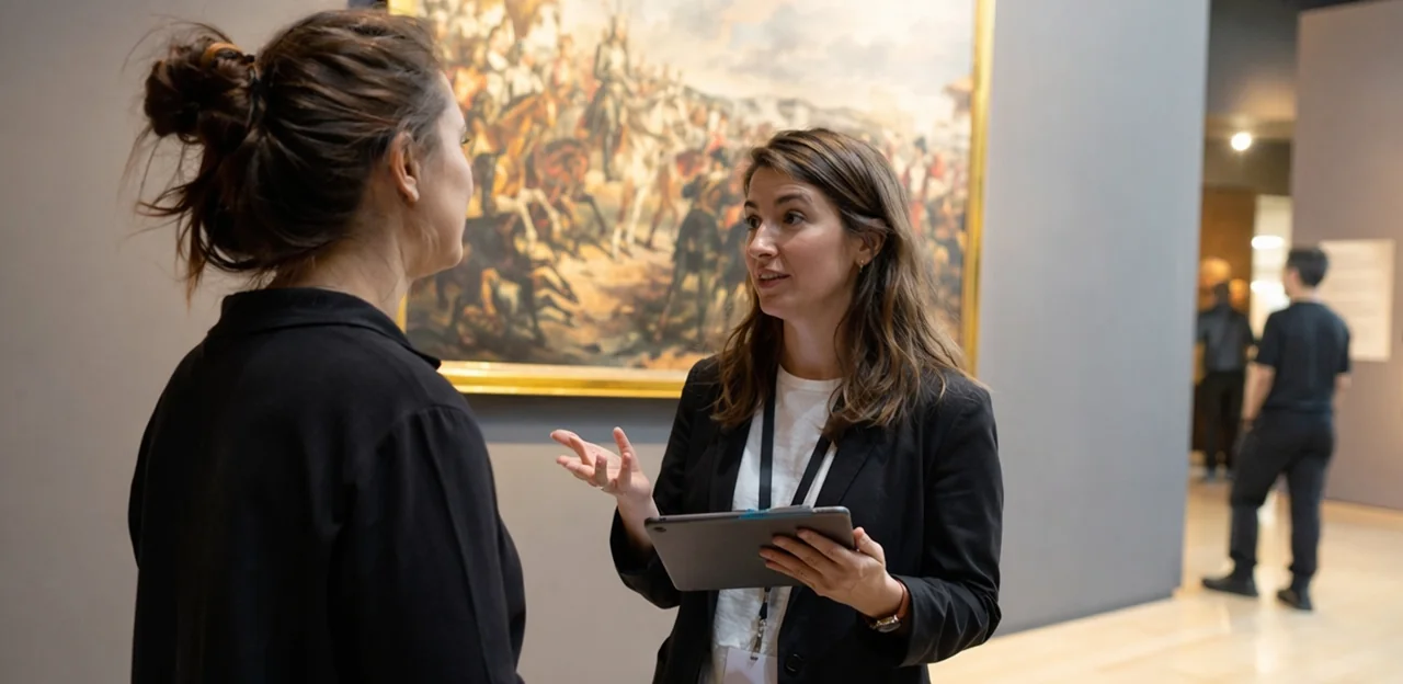 Transformar o feedback dos visitantes em melhorias nas exposições