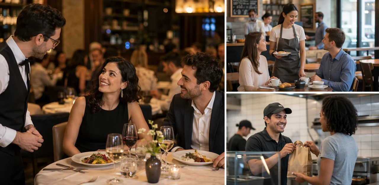 Escolhendo o melhor timing de feedback para diferentes formatos de restaurante
