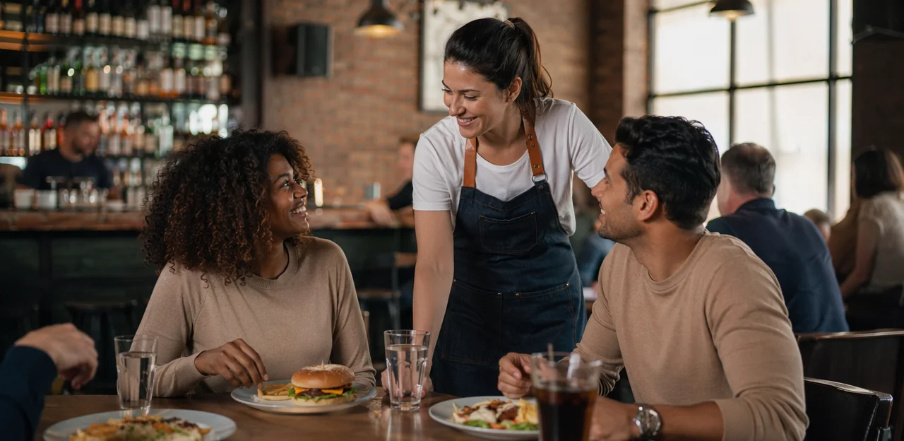 Transformando feedback oportuno em melhores operações de restaurante