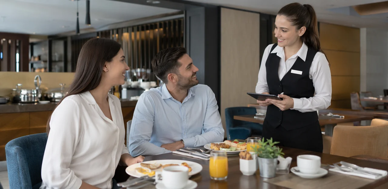 Pesquisa de Feedback do Café da Manhã em Hotel