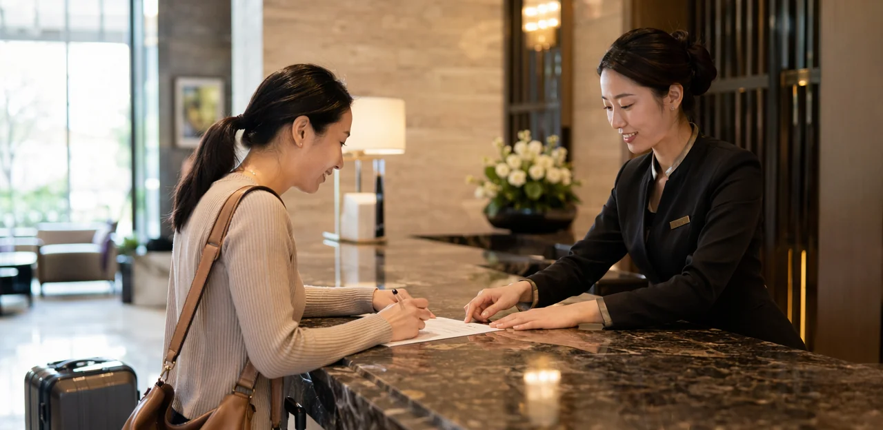 Sjabloon voor feedbackformulier van hotelgasten