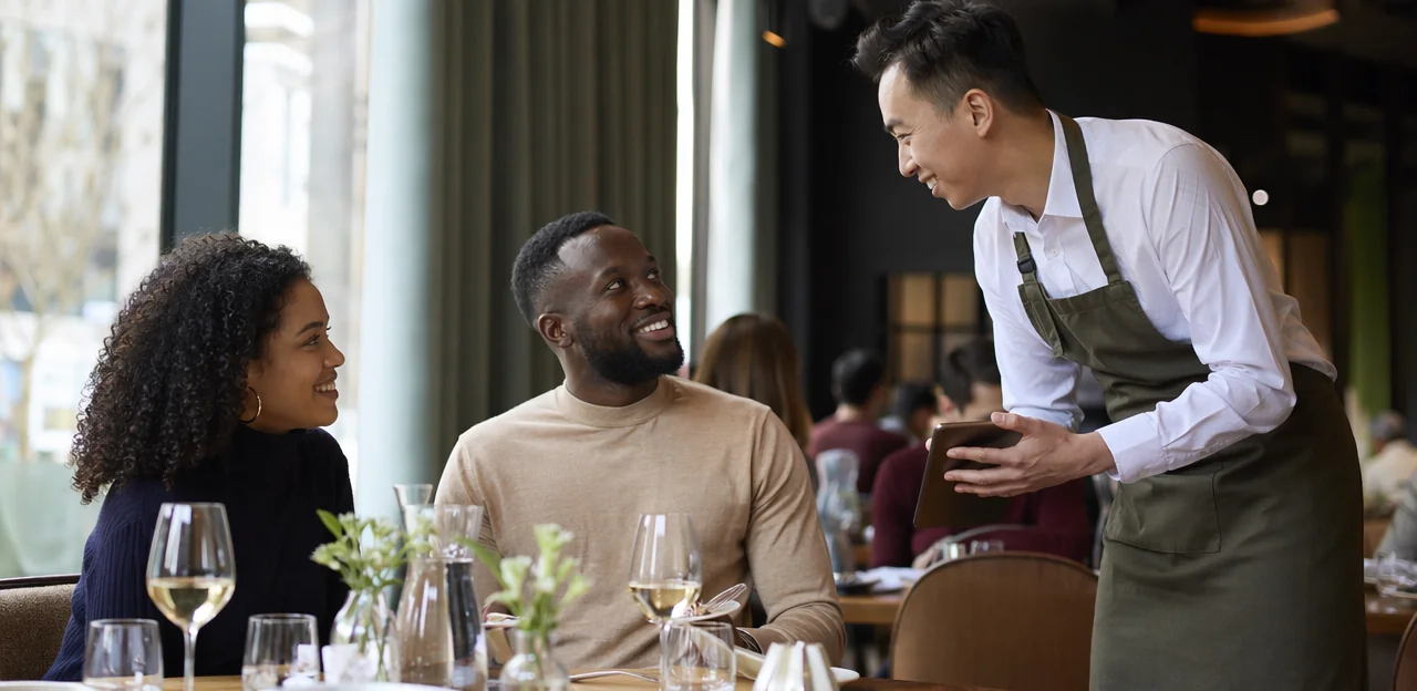 Use feedback data to improve restaurant operations and event experience