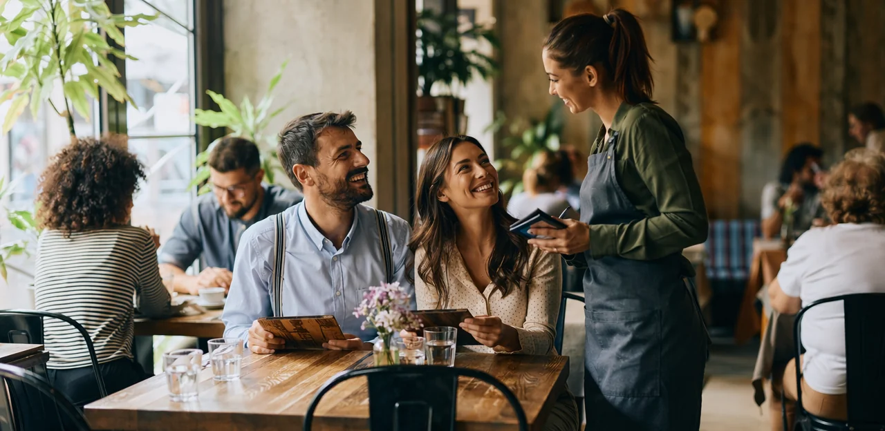 Por que o feedback em tempo real importa em restaurantes e cafés