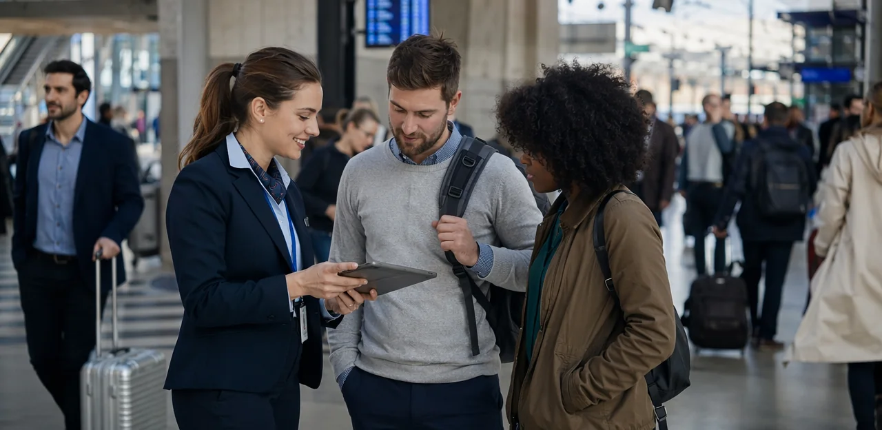 Come aumentare il tasso di risposta al feedback dei passeggeri negli hub affollati