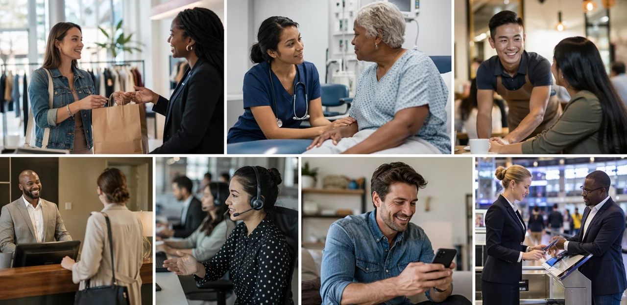 AI Customer Experience Examples by Industry