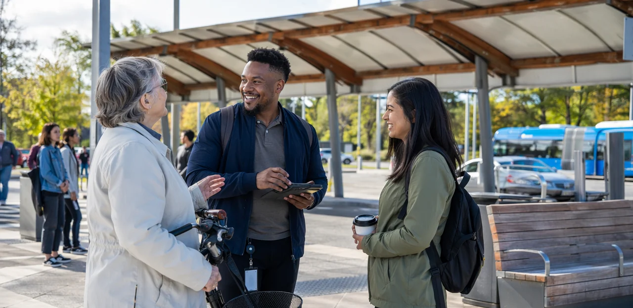 Best practices en voorbeelden voor een schaalbaar feedbackprogramma voor mobiliteitsknooppunten