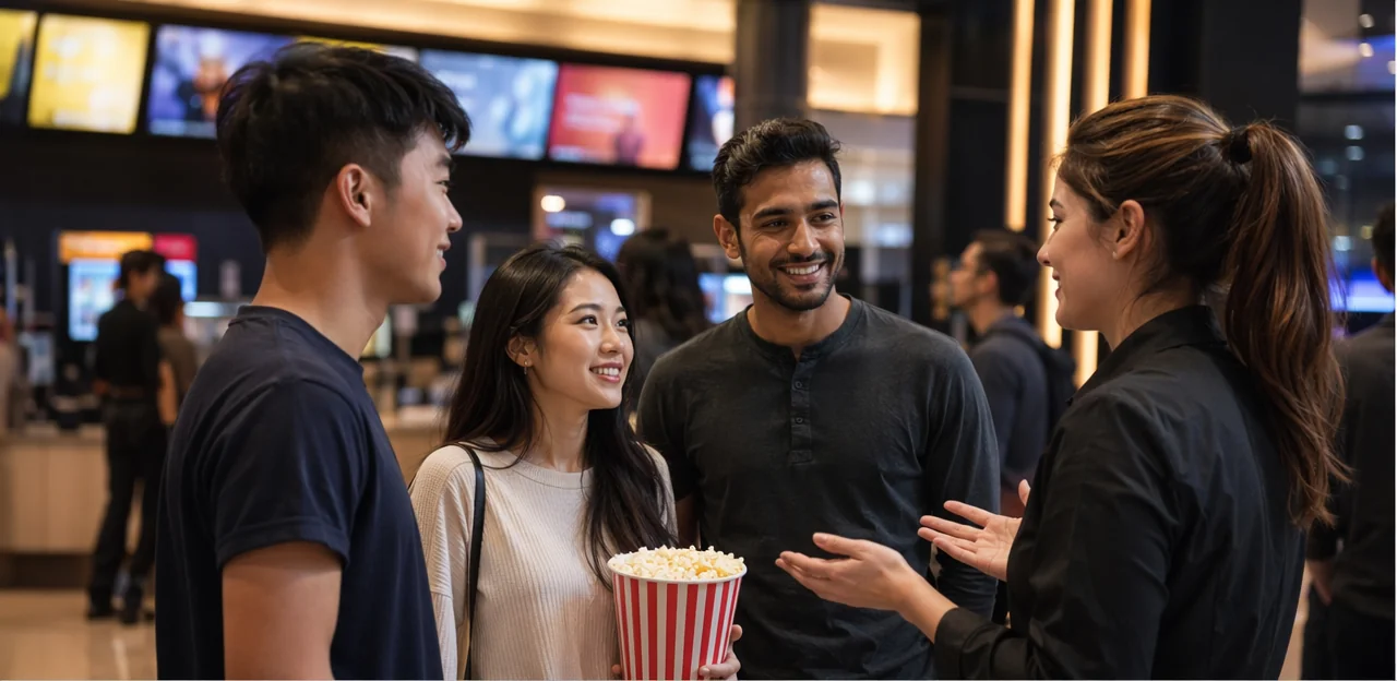Elementos centrais de um sistema eficaz de feedback multilingue para cinemas