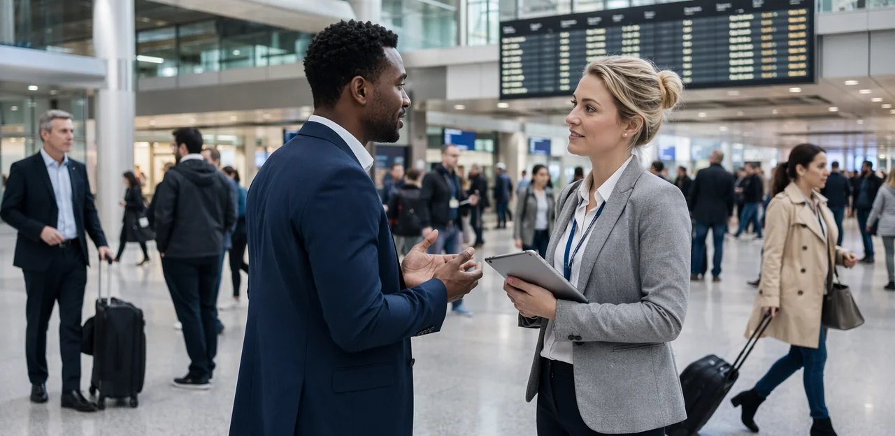 Hoja de ruta de implementación para aeropuertos y centros de transporte