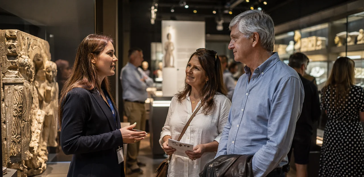 Estratégia de feedback para museus: exposições, cafés, lojas e visitas
