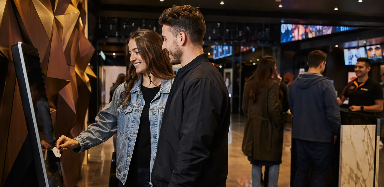 I migliori touchpoint NFC per valutare proiezioni, posti e servizio