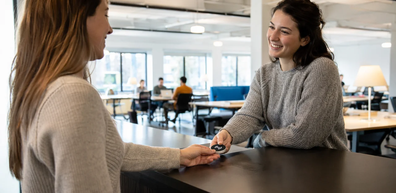 How NFC feedback coworking systems work