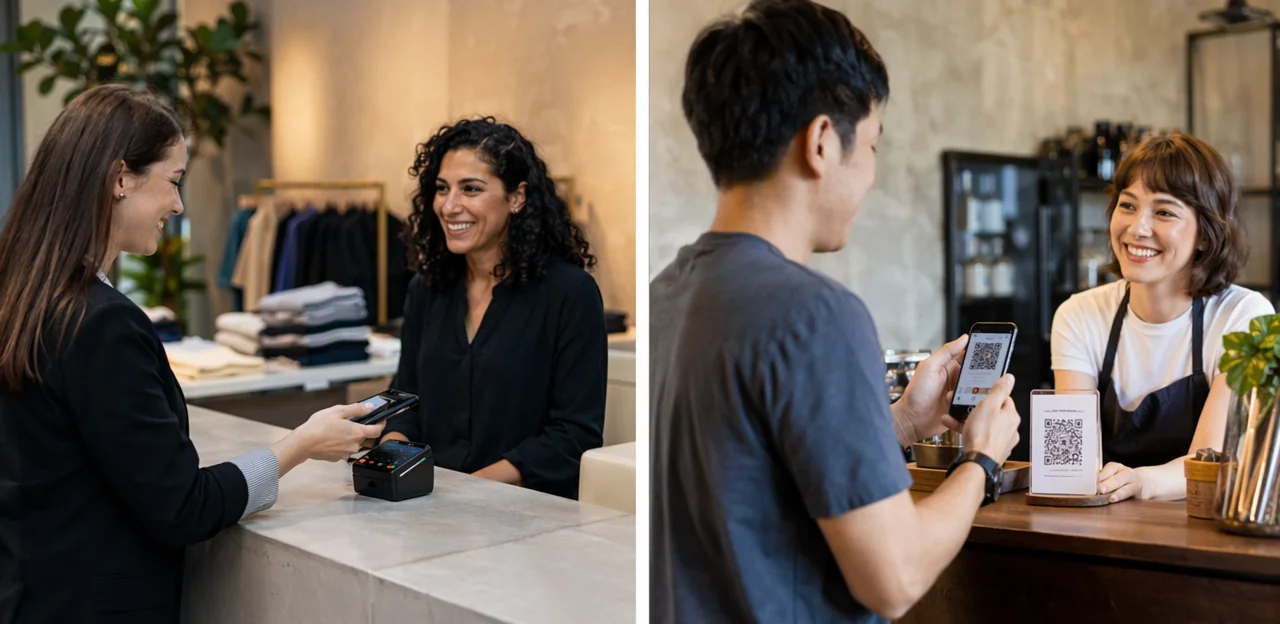 NFC vs. QR-Touchpoints für Feedback im Einzelhandel