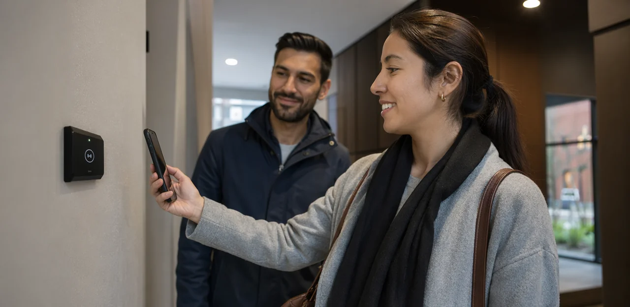 How NFC resident feedback works in shared environments
