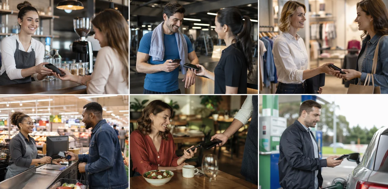 Casos de uso intersectoriales para las recompensas NFC