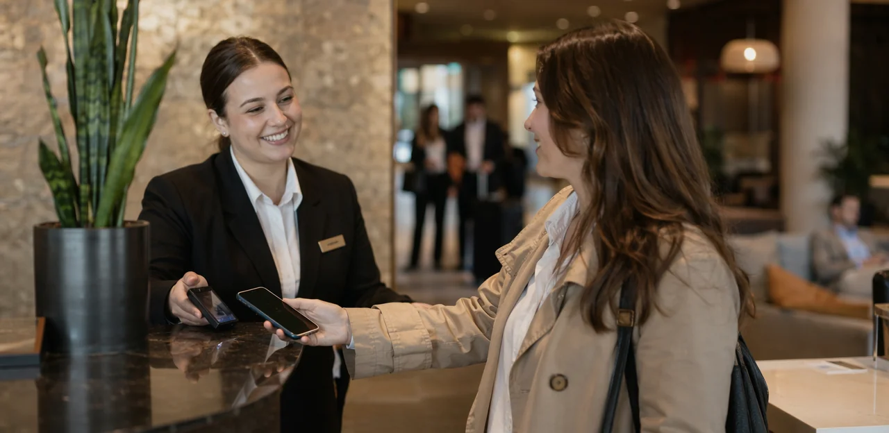 NFC-Tap-to-Feedback für Restaurants, Hotels und Events
