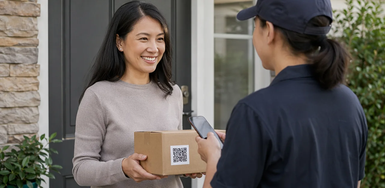 Come funziona un sistema di feedback con QR code sul pacco