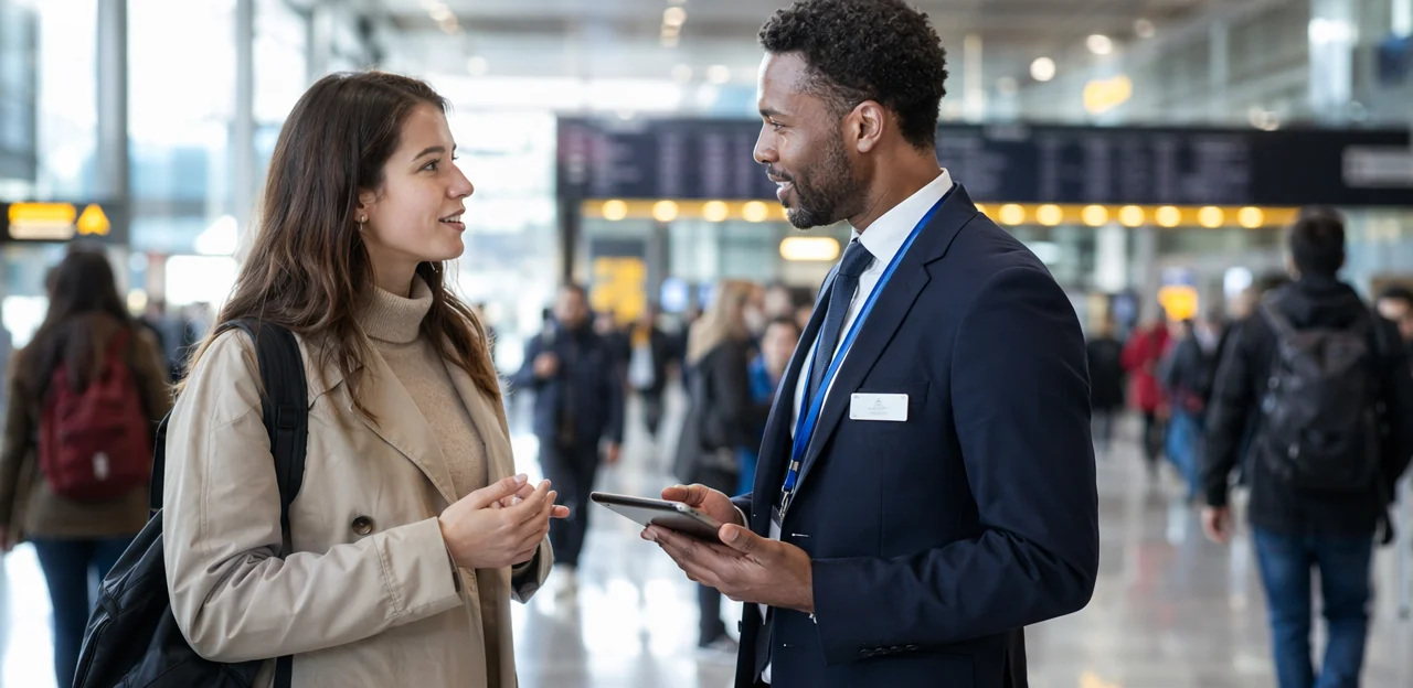 Fahrgast-Feedback-Software für Flughäfen, Bahnhöfe und Mobilitätsknoten