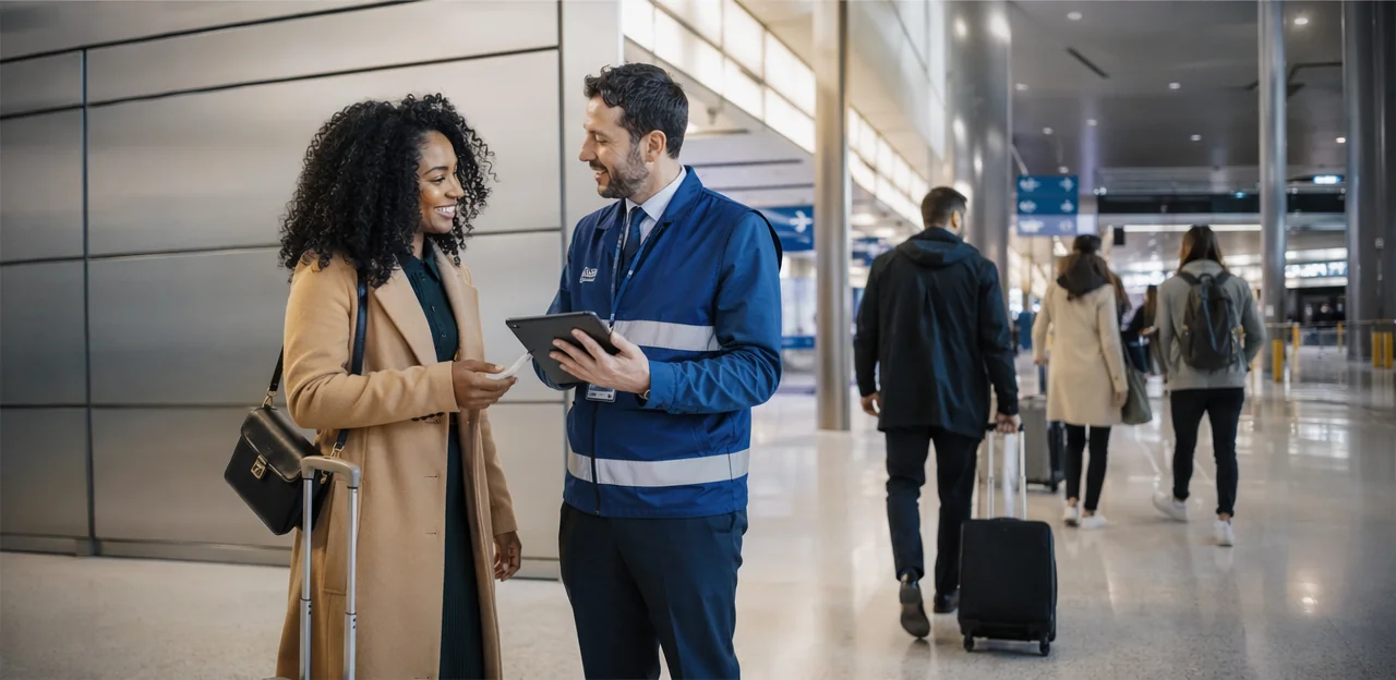 Best Practices für die Implementierung an Flughäfen, Bahnhöfen und Mobilitätsknoten