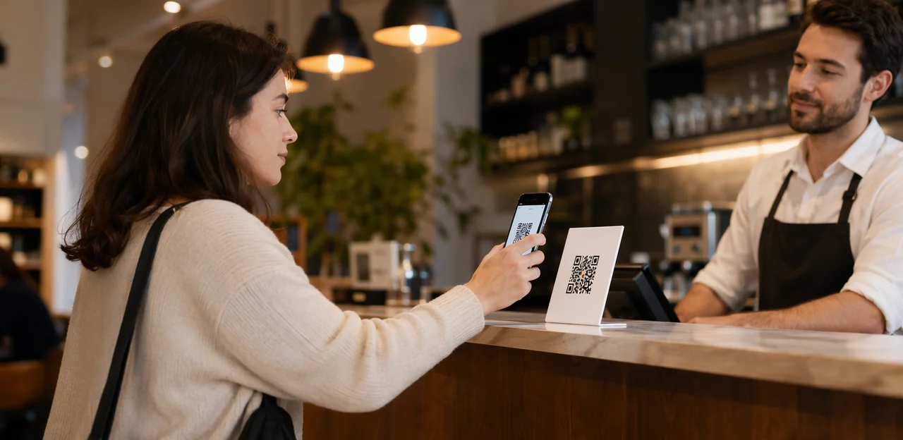 Imprima adesivos com QR code para pontos de feedback