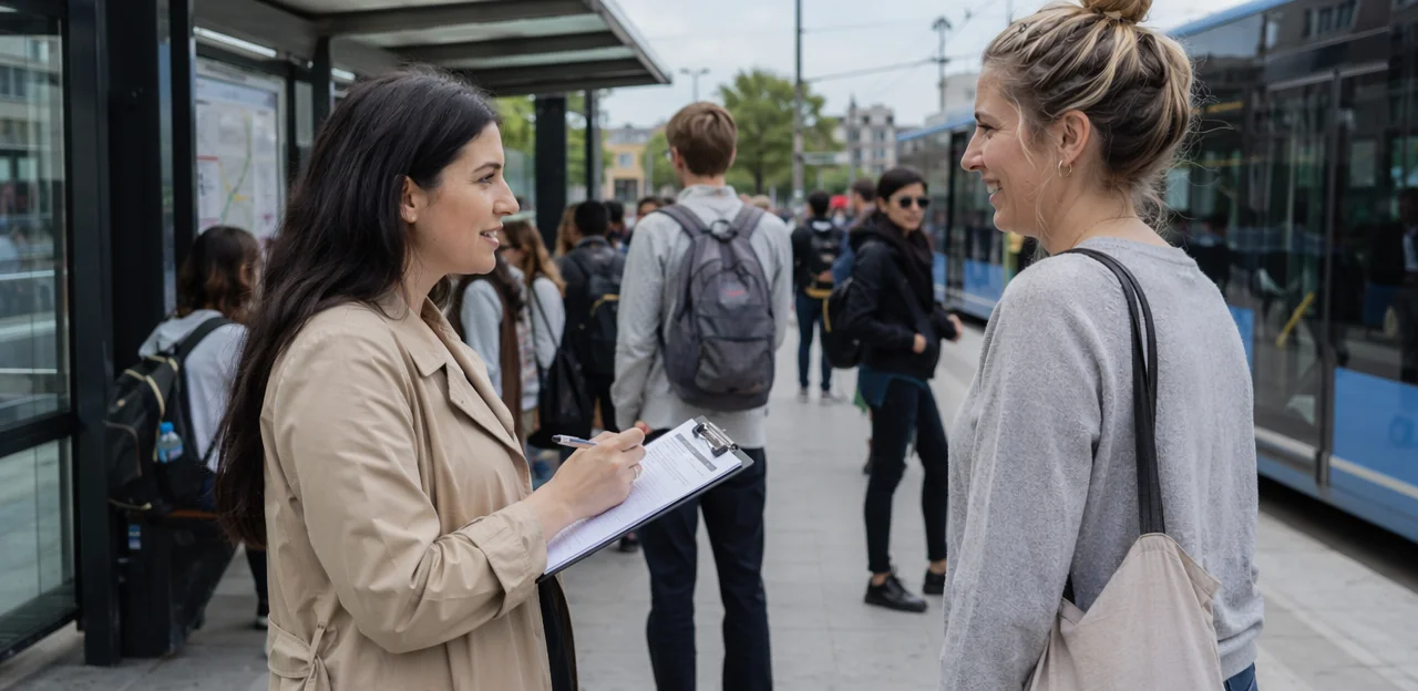 Public transport feedback: collecting passenger comments without an app